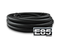 -8AN Black Nylon Braided Hose, E85 Safe