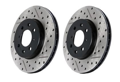 SRT-4 Stoptech Drilled & Slotted Rotors (FRONT PAIR)