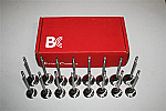 Brian Crower Intake / Exhaust Stainless Steel Valves Oversized +1MM